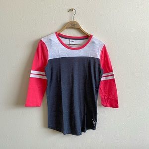PINK Victoria's Secret Baseball Tee